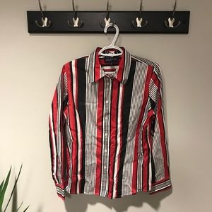 Jones New York Signature Woman's Blouse - Striped